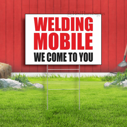Welding mobile come - mobile, you