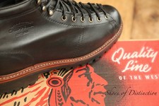 Chippewa black leather - black,