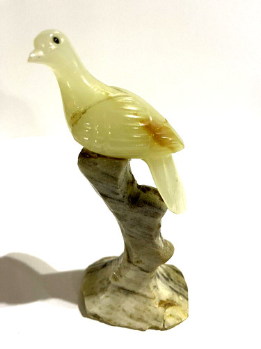 Hand carved natural onyx stone - hand,