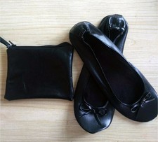 BLACK LADIES ROLL UP FOLDABLE