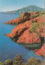 BF22142 la corniche d or l esterel et ses roches rouges france  front/back image