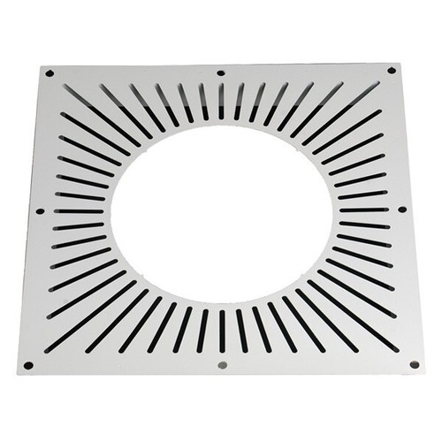 Ventilated fire stop plate - fire,