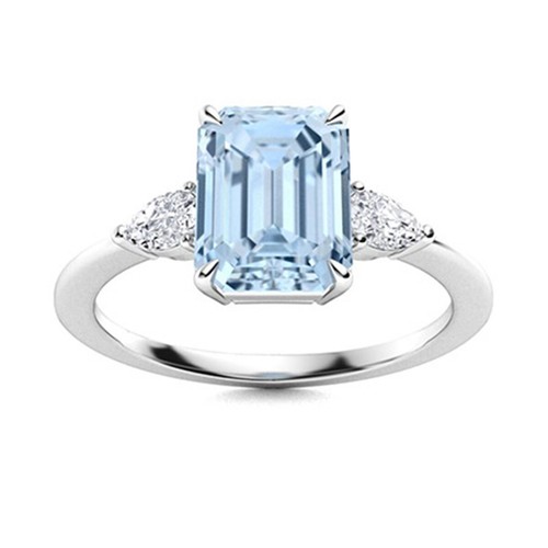 9x7mm radiant cut aquamarine - radiant,