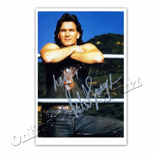 Patrick swayze autograph - patrick,