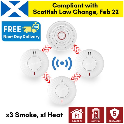 Wireless interlinked smoke - wireless,