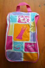 Barbie Fashion Avenue Travel Bag Zippable With Compartments for Barbie & Clothes