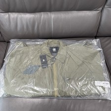 G-Star Raw Quilted Postino Oversized Jacket Olive Green  XL BNWT RRP £190