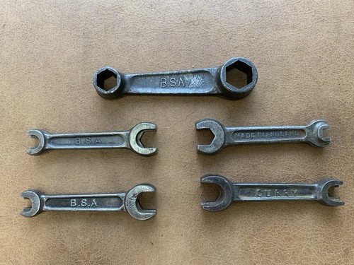 Vintage bsa motorcycle toolkit - vintage,