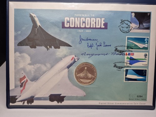 Solid silver proof concorde - solid,