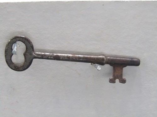 Antique vintage key - , door