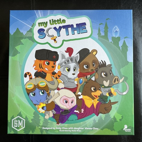 Little scythe family board - family,