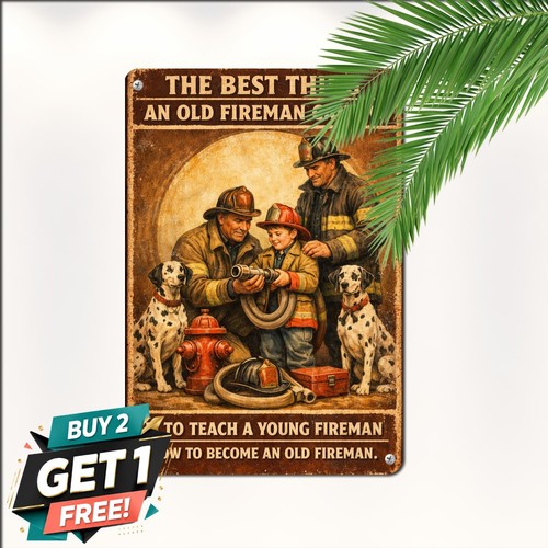 Old fireman veteran tribute - fireman,