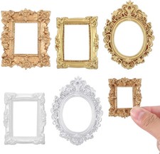 5 Pcs Dollhouse Picture Frames