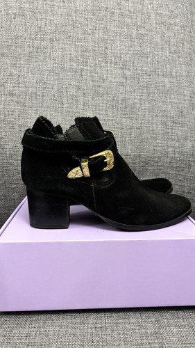 Carlton london black suede - black,