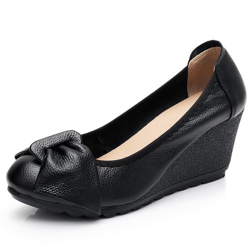 Womens ladies mid high wedge - womens,