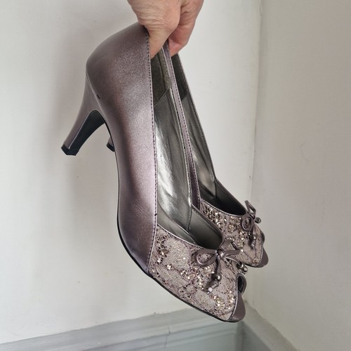 Lotus nicoletta pewter leather - nicoletta,