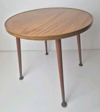 Formica Top 1960'S Round  Lamp