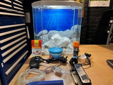 Ciano Aqua 30 Aquarium With LED Light 25L with Filter Accessories & Pebbles