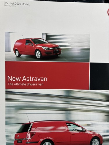 The vauxhall astra van - the,