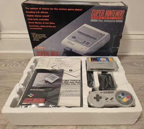 Boxed super nintendo console - ,