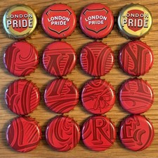 Rare set 16 London Pride Beer