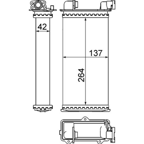 Mahle heater for bmw - heater,