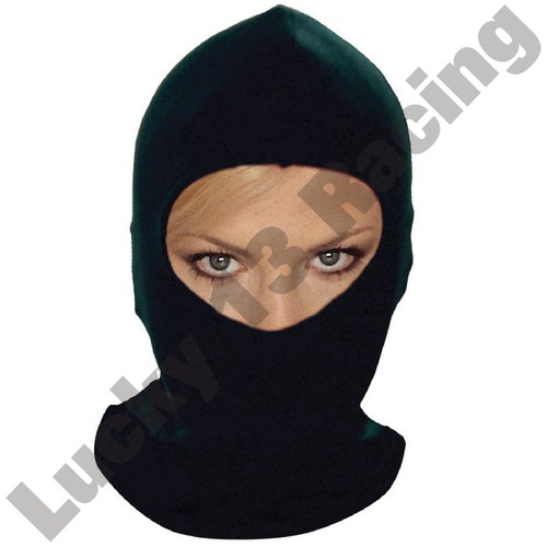 Black balaclava helmet - , inner