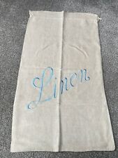 ANTIQUE LINEN CASE - BAG -