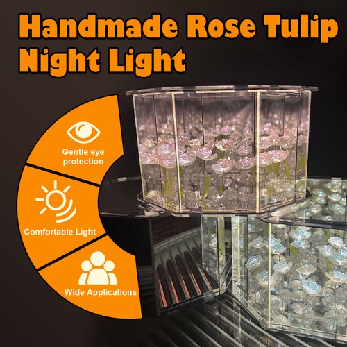 Diy tulip rose - tulip, mirror