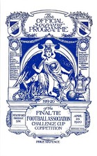 FA CUP FINAL 1920 Aston Villa