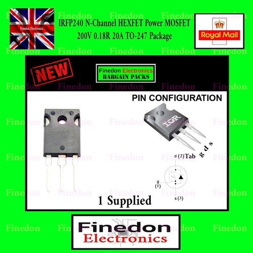 Irfp240 channel power - irfp240,