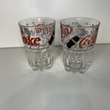 Vintage Coca-Cola Glasses x2