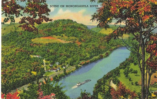 Monongahela river - monongahela, wv