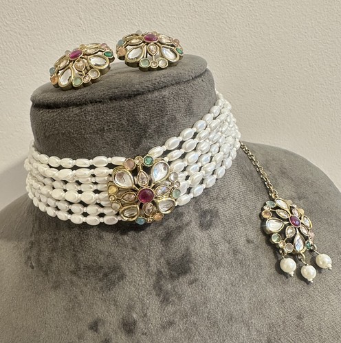 Imitation multi jewellery set - imitation,