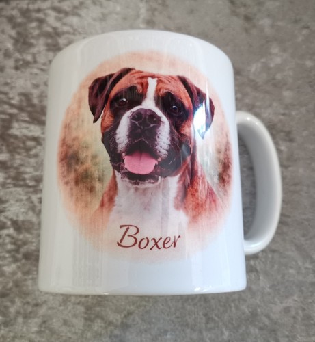 Boxer dog ceramic mug - dog, oz