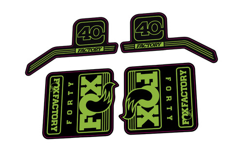 Fox factory fork decal - 40,