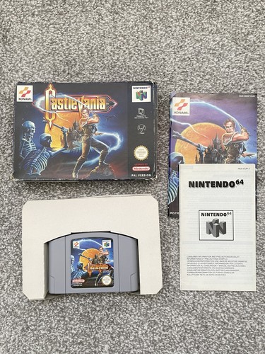 N64 castlevania boxed - castlevania, with