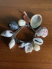 Vintage Shell Charm Bracelet