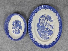 Willow Pattern Oval Platter