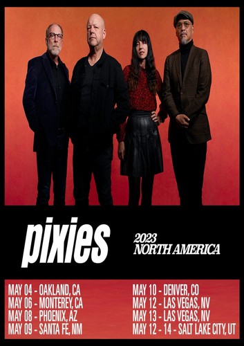 Pixies usa tour - pixies, a3