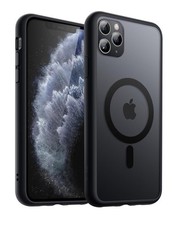 Jetech Magnetic Iphone 11 Pro Case 5.8-Inch Matte Black Shockproof New-Open Box