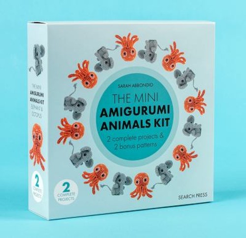 Mini amigurumi animals kit 2 - kit, :