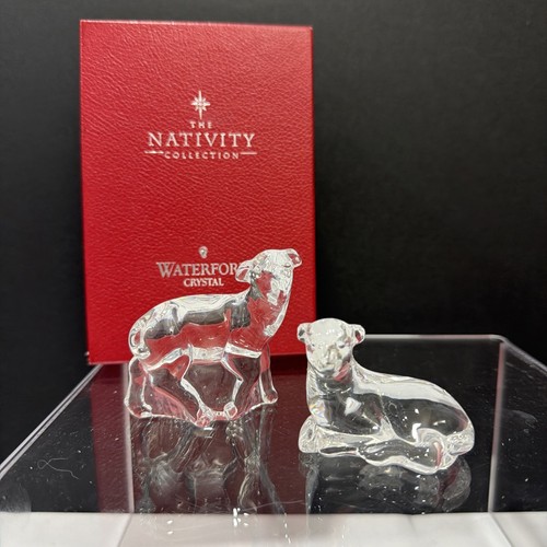 Waterford crystal nativity - crystal,
