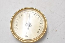 Vintage brass barometer - vintage,