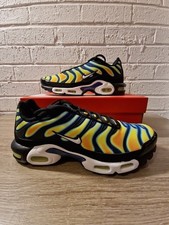 NIKE Air Max Plus IH4458-001 Black Sundial Neon Yellow White
