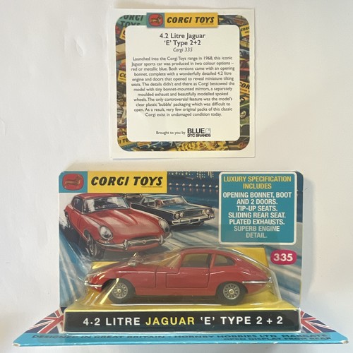 Corgi toys 335 club issue - club, 4.2l