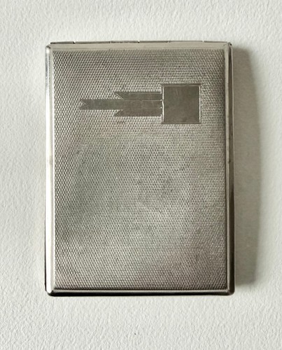 Vintage silver colour metal - colour,