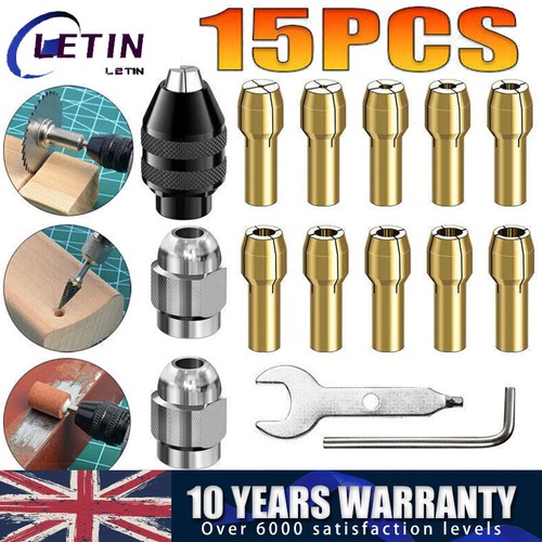 Brass collet set quick - quick, change