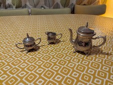 Silver Plated Vintage Tea Set