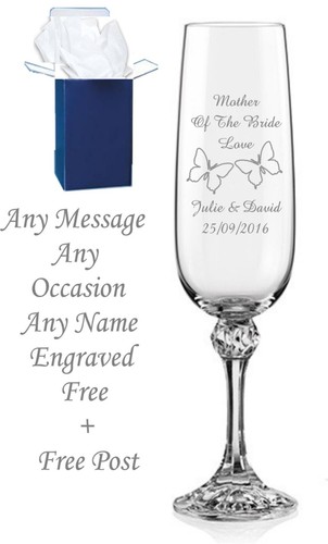 Personalised engraved crystal - engraved,